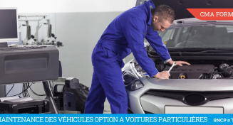 CMA FORMATION | BAC PRO Maintenance véhicules automobiles option A Voitures Particulières