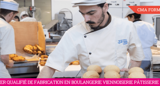 CMA FORMATION | CQP Ouvrier qualifié de fabrication en boulangerie viennoiserie pâtisserie